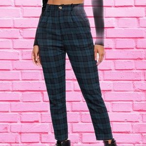 SweatyRocks plaid trousers